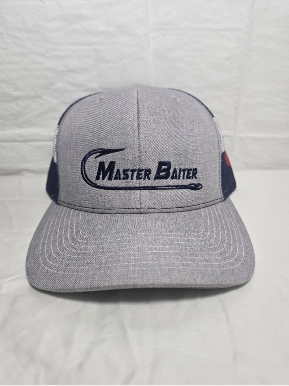 Kati Sportcap Master Baiter Colorado Trucker Hat Gray Navy Mesh Snapback New